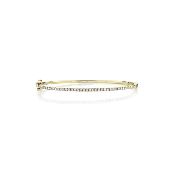 SHY CREATION INC 14K Yellow Gold .62C Diamond Bangle