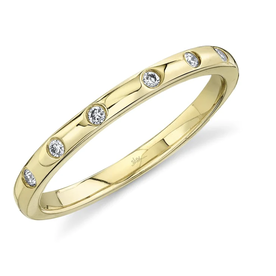 SHY CREATION INC 14K Yellow Gold .07C Diamond Ring