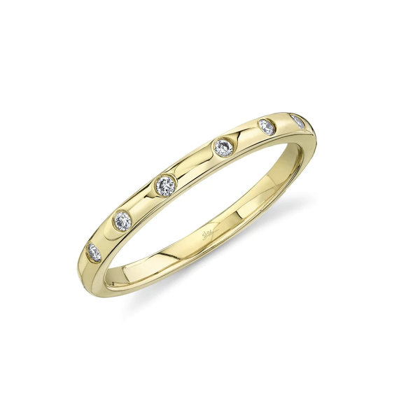 SHY CREATION INC 14K Yellow Gold .07C Diamond Ring