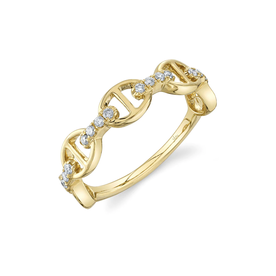 SHY CREATION INC 14K Yellow Gold 0.16ct Diamond Ring