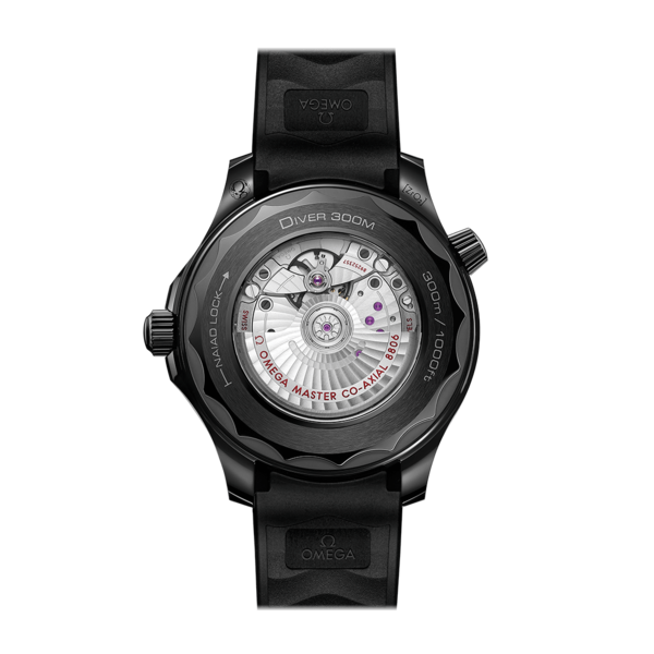 OMEGA Seamaster Diver 300M Black Ceramic & Rubber Strap 44mm