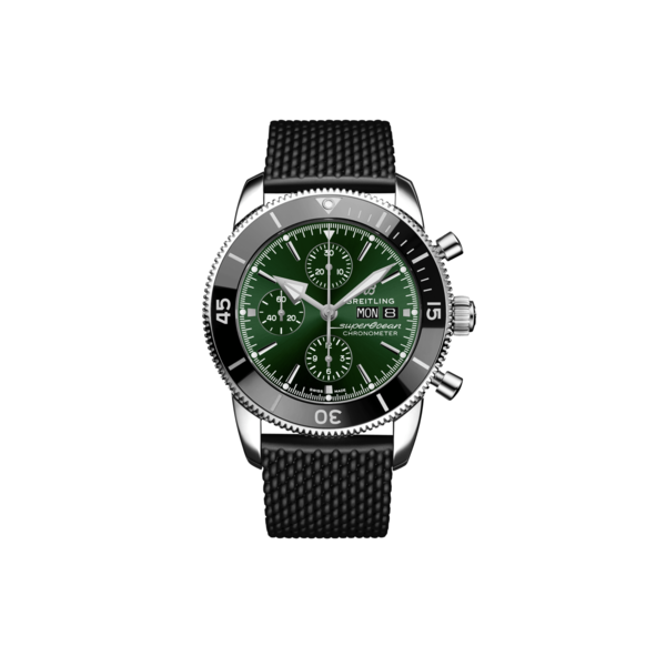 BREITLING Superocean Heritage Chronograph 44mm Stainless Steel - Green