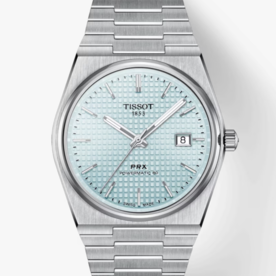 TISSOT watches PRX Ice Blue Auto