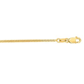 14K Yellow Gold 1.5mm Gourmette Chain 16"