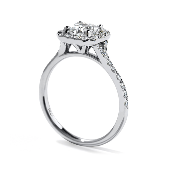 HEARTS ON FIRE LLC Platinum Transcend .94C Diamond Cluster Ring
