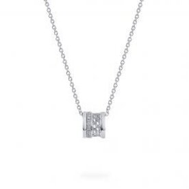 18K White Gold .25ct Diamond Muse Dare to Dream Pendant