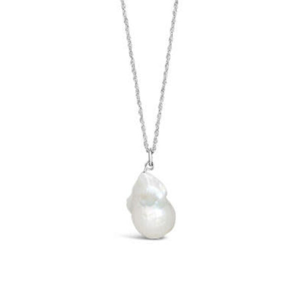 Sterling Silver Freshwater Baroque Pearl Pendant