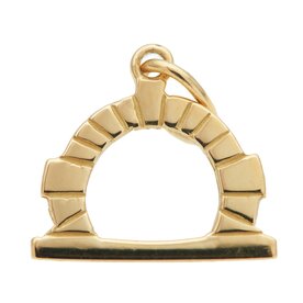 BERMUDA COLLECTION 18ky Moongate Charm