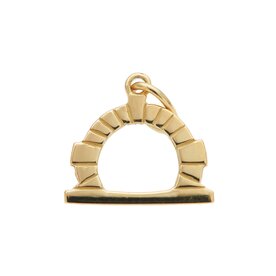 BERMUDA COLLECTION 18ky Moongate Charm