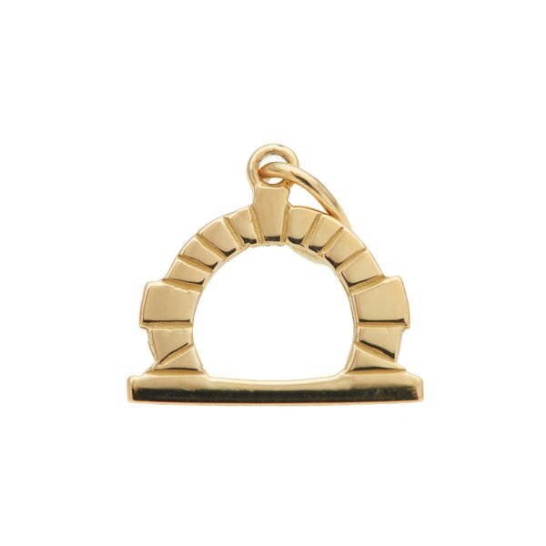 BERMUDA COLLECTION 18ky Moongate Charm