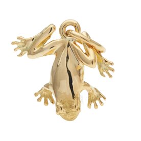 BERMUDA COLLECTION 18ky Small Tree Frog Pendant