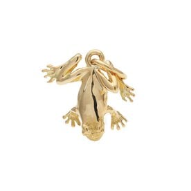 BERMUDA COLLECTION 18ky Small Tree Frog Pendant