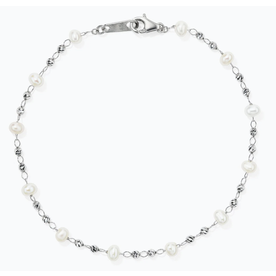 PLATINUM BORN Platinum Pearl Bracelet