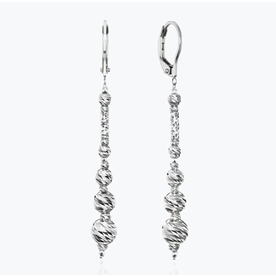 PLATINUM BORN Platinum Astraea Drop Earrings