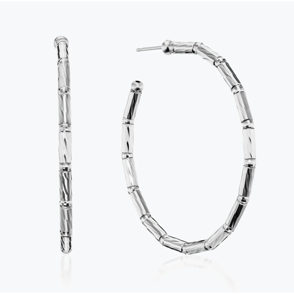PLATINUM BORN Platinum Reflection Hoops