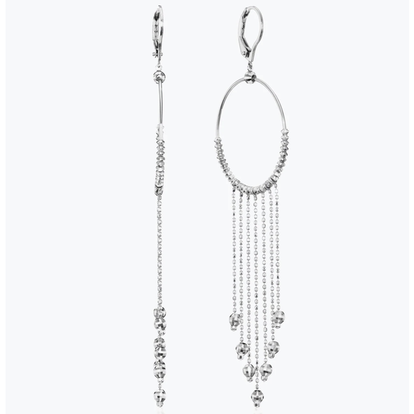 PLATINUM BORN Platinum Dreamcatcher Earrings