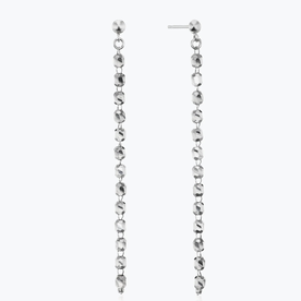 PLATINUM BORN Platinum Radiance Single Drop Earrings