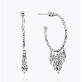 PLATINUM BORN Platinum Astrea Hoops