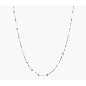 PLATINUM BORN Platinum Falling Star Necklace