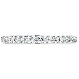 HEARTS ON FIRE LLC Platinum Vela French Cut Pavé .30ct Diamond Band HEARTS ON FIRE LLC Platinum Vela French Cut Pavé .30ct Diamond Band