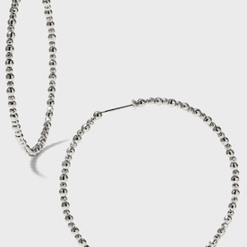 PLATINUM BORN Platinum Limitless Hoops