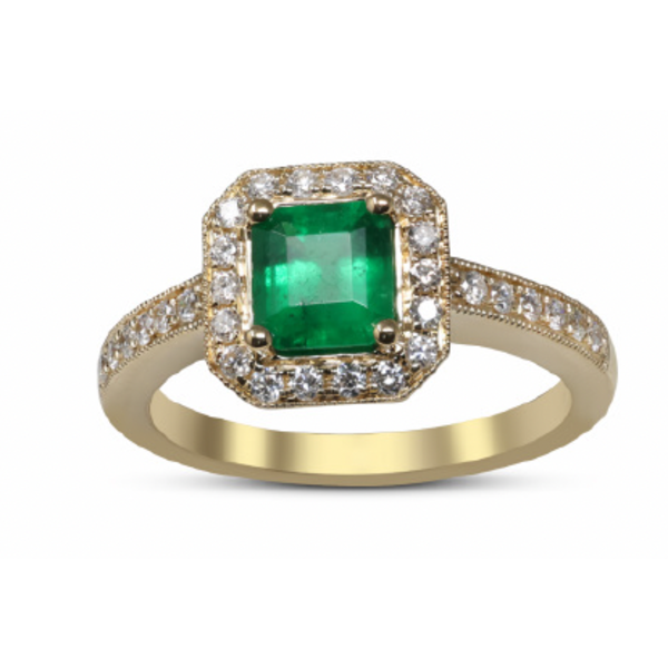 JR2287EM - 14ky .34 Dia .72 Em Ring