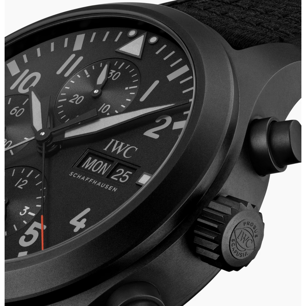 IWC Pilot’s Watch Double Chronograph TOP GUN Ceratanium