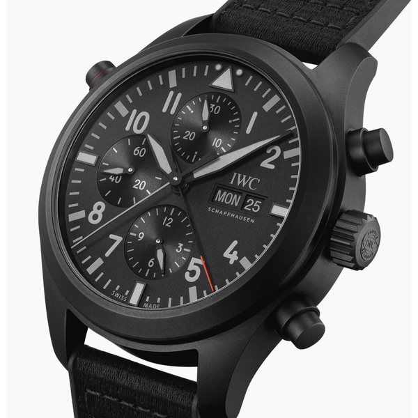 IWC Pilot’s Watch Double Chronograph TOP GUN Ceratanium