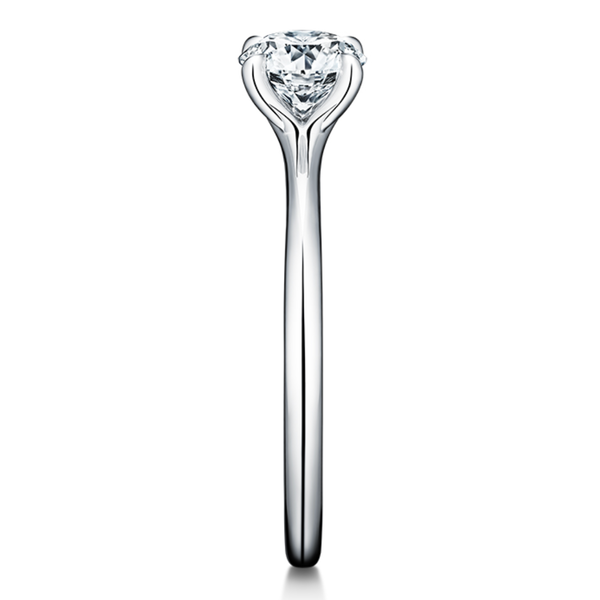 HEARTS ON FIRE LLC Platinum 1.08ct Vela Solitaire Ring