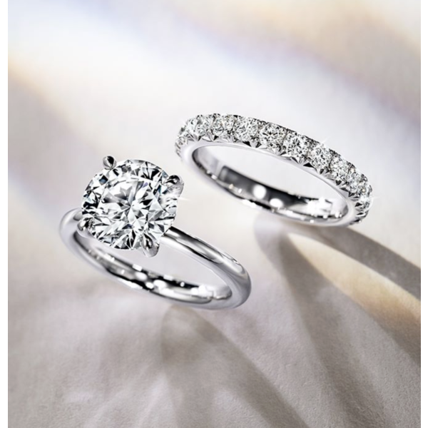 HEARTS ON FIRE LLC Platinum 1.08ct Vela Solitaire Ring