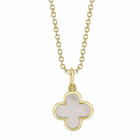 SHY CREATION INC 14ky .33 MOP Clover Neck