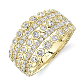 SHY CREATION INC 14ky .93 Diamond Ring