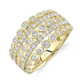 SHY CREATION INC 14ky .93 Diamond Ring