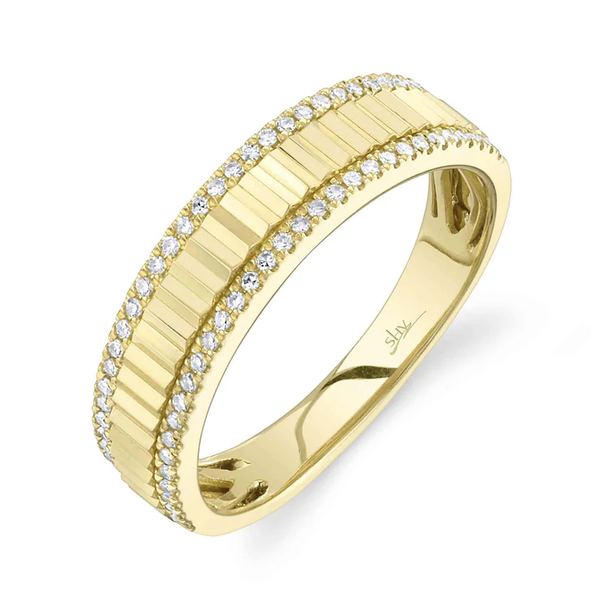 SHY CREATION INC 14ky .15 Diamond Ring