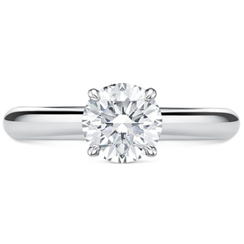 HEARTS ON FIRE LLC Platinum Illustrious 1.02ct Hidden Halo Ring