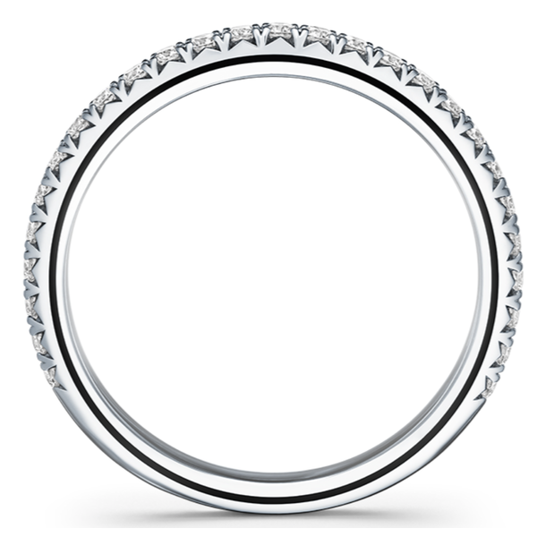 HEARTS ON FIRE LLC Platinum .50 Diamond Band