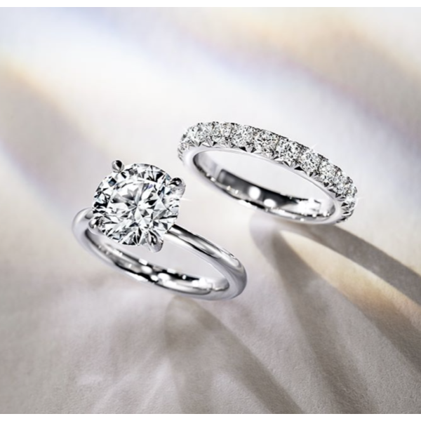 HEARTS ON FIRE LLC Platinum .50 Diamond Band