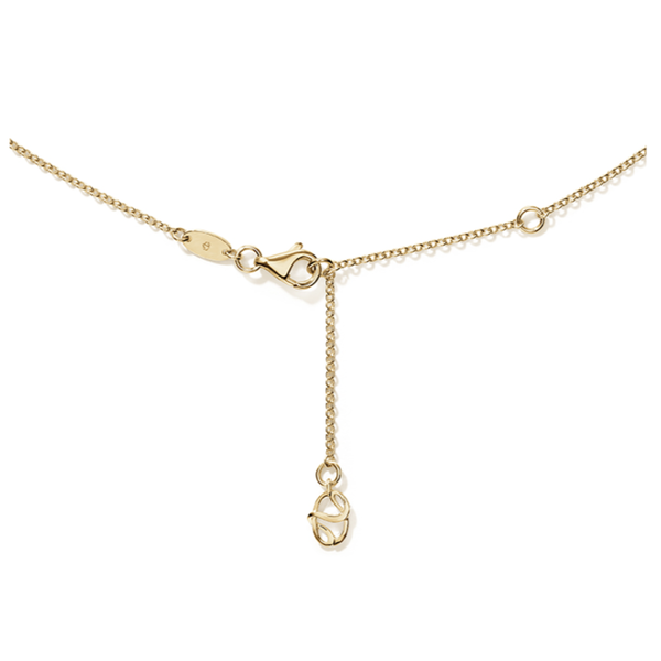 HEARTS ON FIRE LLC 18kt Yellow Gold .45ct Diamond Barre Floating Necklace