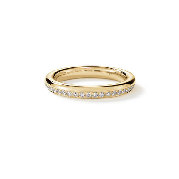 HEARTS ON FIRE LLC 18kt Yellow Gold Hearts on Fire .15 Diamond Barre Pave Band