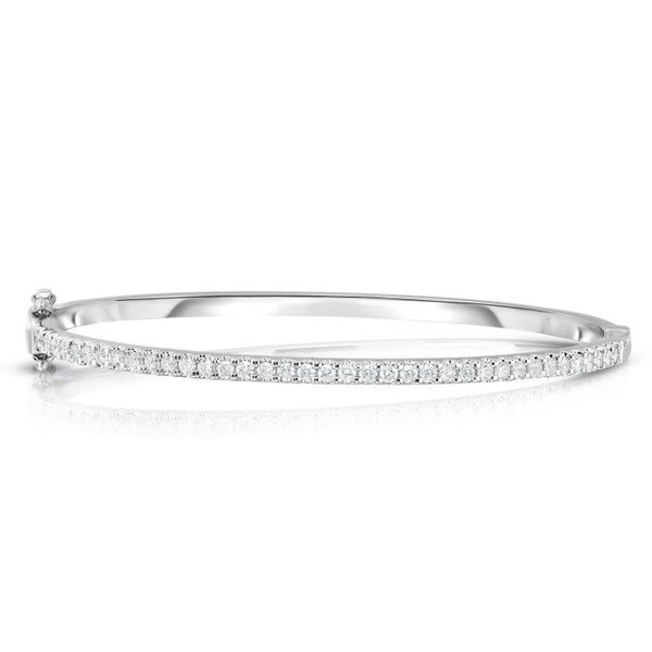 14kt White Gold 1.3ct Diamond Bracelet