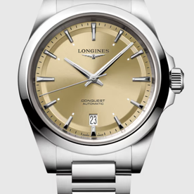 LONGINES L37204626 - Conquest 38mm Gold Automatic