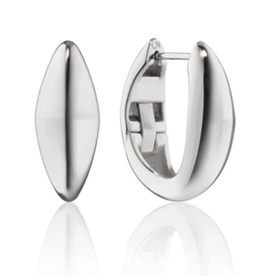 MONICA RICH KOSANN Sterling Silver Large "Points North" Earring