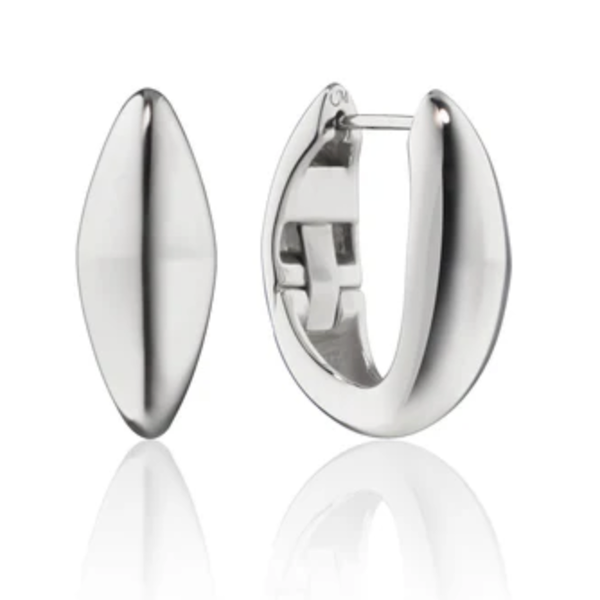 MONICA RICH KOSANN Sterling Silver Large "Points North" Earring