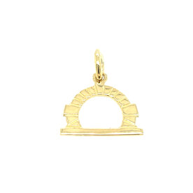 BERMUDA COLLECTION MG468 - 18kt Moongate small pendant