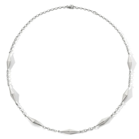 MONICA RICH KOSANN "Points North" Sterling Silver Necklace