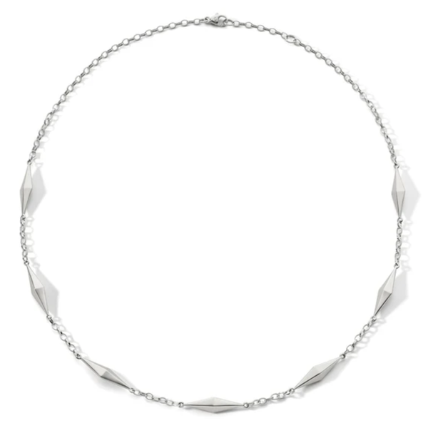 MONICA RICH KOSANN "Points North" Sterling Silver Necklace