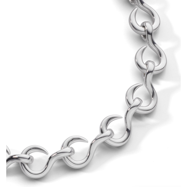 MONICA RICH KOSANN "The Twist" Luxe Infinity Bracelet in Sterling Silver