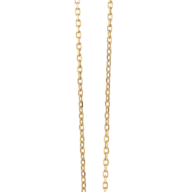 MONICA RICH KOSANN Mini "Perseverance" Fish 18K Gold Charm Necklace