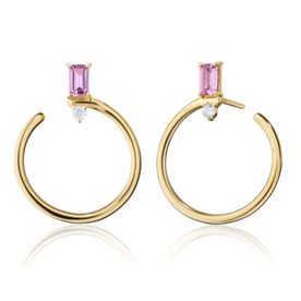 MONICA RICH KOSANN LE-31283 - 18ky .99PS .12 Dia Wrap Hoops