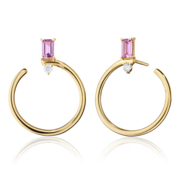 MONICA RICH KOSANN LE-31283 - 18ky .99PS .12 Dia Wrap Hoops